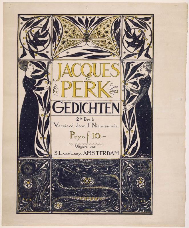 Poster for the Poems of Jacques Perk