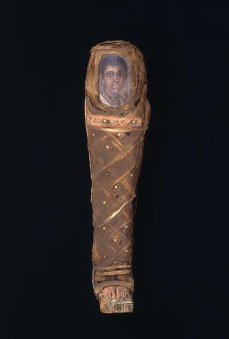 Portrait mummy of a youth
