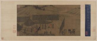 Lady Wenji's return to China: encampment in the desert