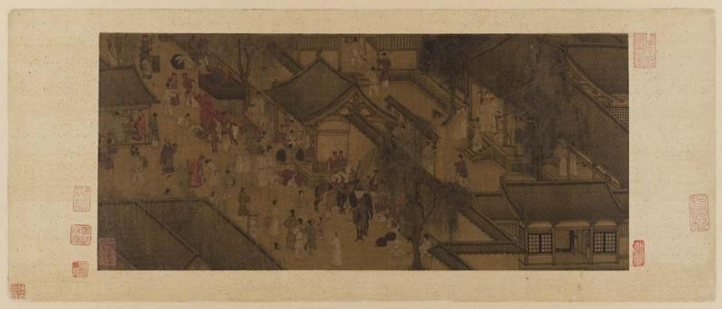 Lady Wenji's return to China: Wenji arriving home