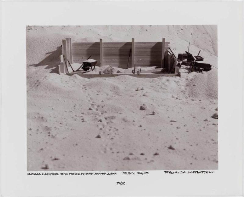 Cadillac Fleetwood, near Messak Settafet, Sahara, Libya (R14)