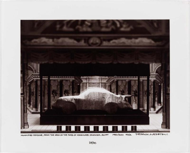 Mummified Porsche, From the area of the Tomb of Horemheb, Saqqara, Egypt (R3/=)