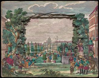 Presentation of a large pleasure garden