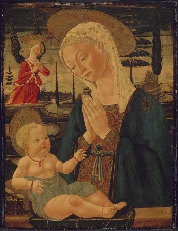 Virgin and Child with an Angel