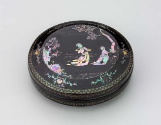 Incense Box- Lady And Attendant