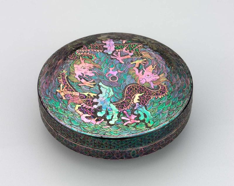 Covered incense box