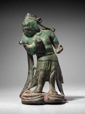 Altarpiece - Guardian King (left)