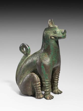 Altarpiece - Guardian Lion (left)