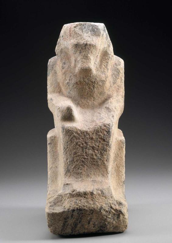 Unfinished statuette of King Menkaura (Mycerinus)