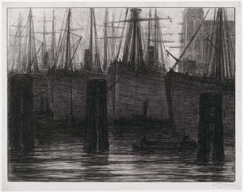Ships in Harbor