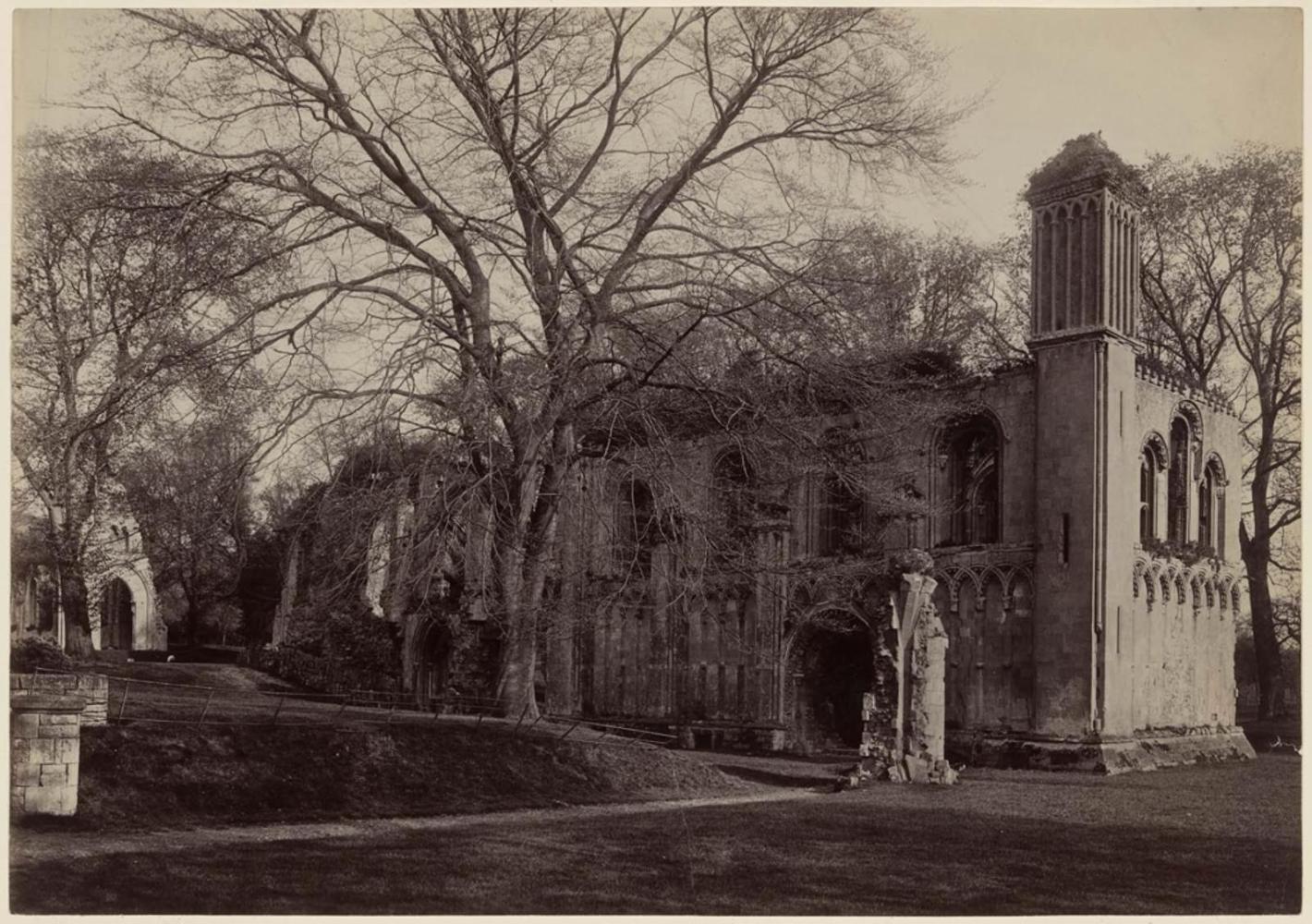 Abbey Ruins, St. Joseph's Chapel, N. W. Glastonbury