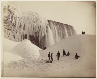 Niagara Falls Frozen in Winter