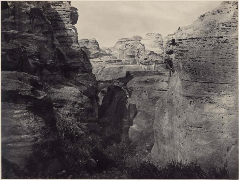 Arch over the Great Ravine, Petra