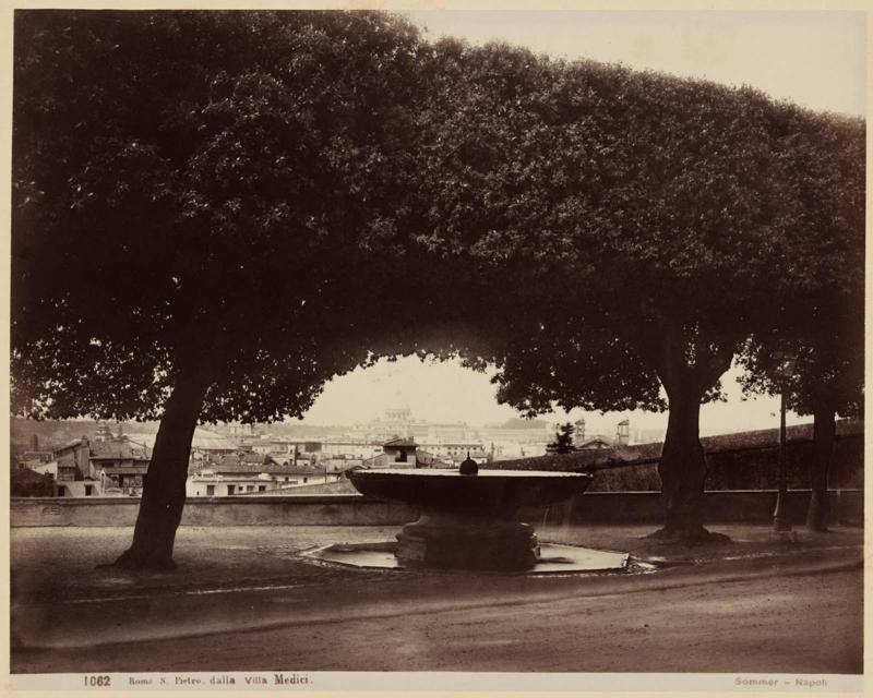 St. Peters from the Villa Medici