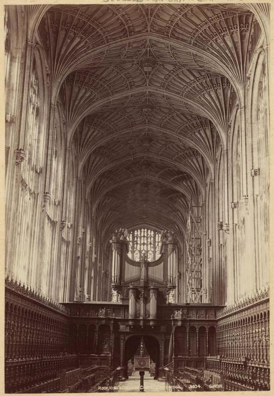 Roof, King's College Chapel, Cambridge