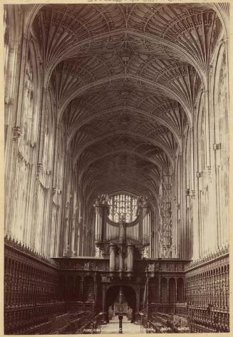 Roof, King's College Chapel, Cambridge