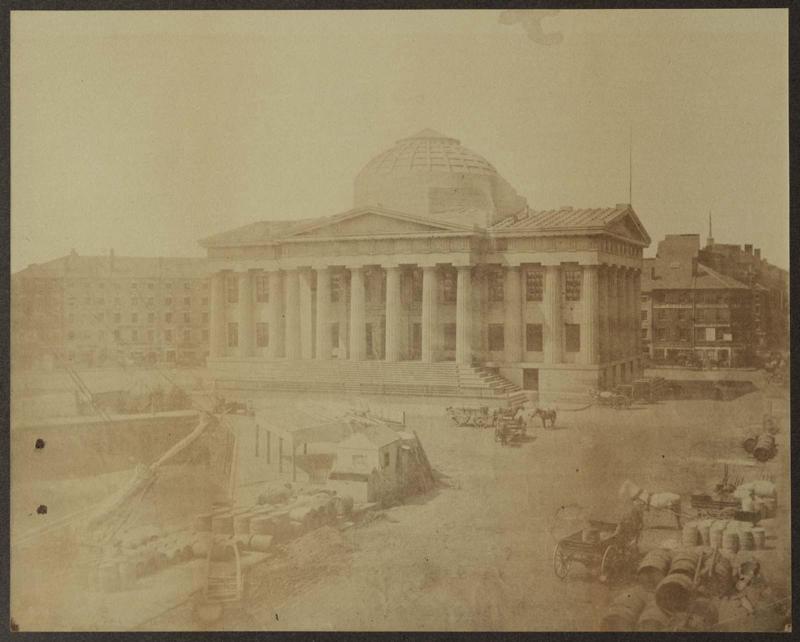 Custom House and Hingham Packet (Boston)