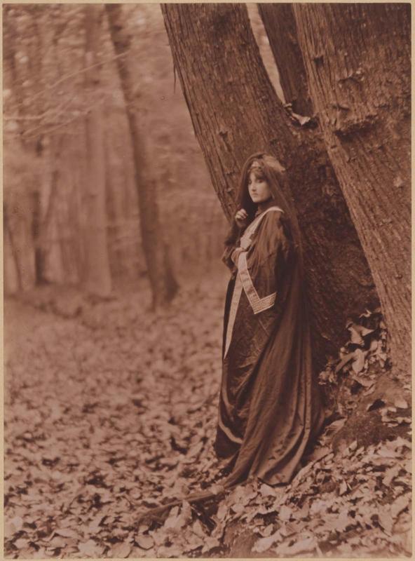 Woman in Forest