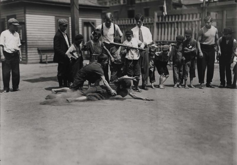 Baseball Game in Tenement District