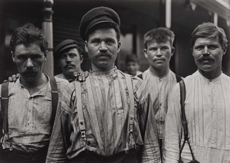 Steel Workers at Russian Boarding House