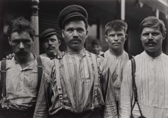 Steel Workers at Russian Boarding House