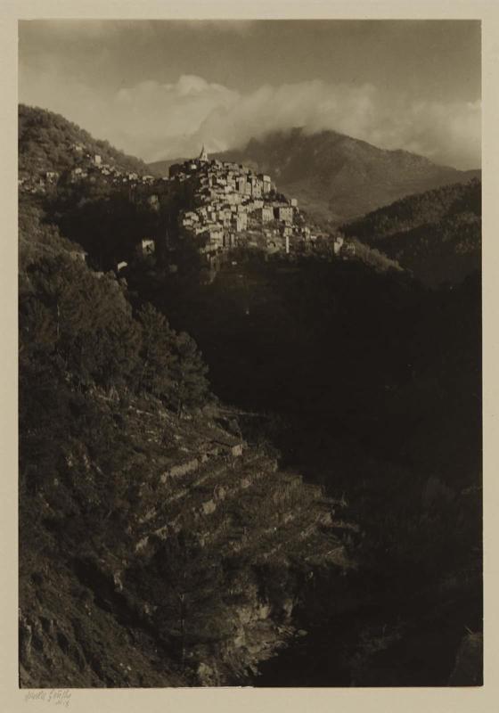 View of Town in Pyrenees