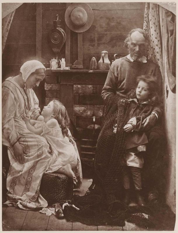 Evening Prayer-- a cottage interior at Freshwater