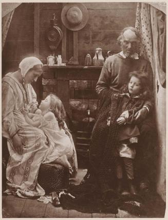 Evening Prayer-- a cottage interior at Freshwater