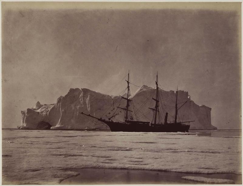 Steamer and Iceberg