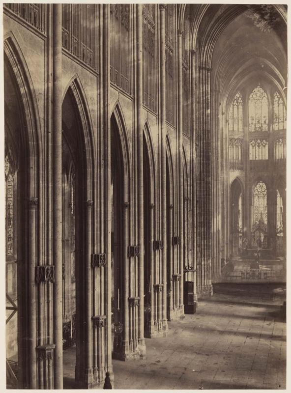 Interior of St. Ouen, Rouen