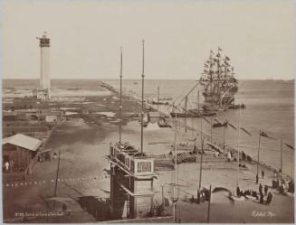 Entrance to the Suez Canal at Port-Saïd
