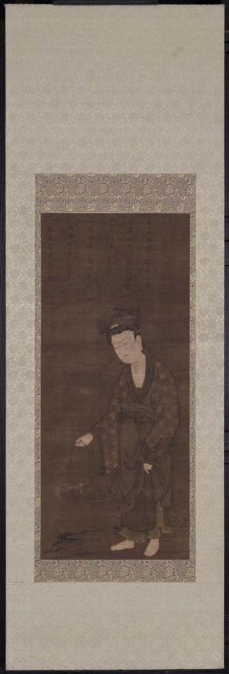 Guanyin with a fish basket