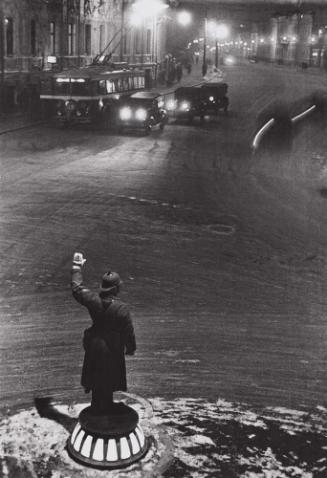 Traffic Policeman on Old Arbat Street, Moscow
