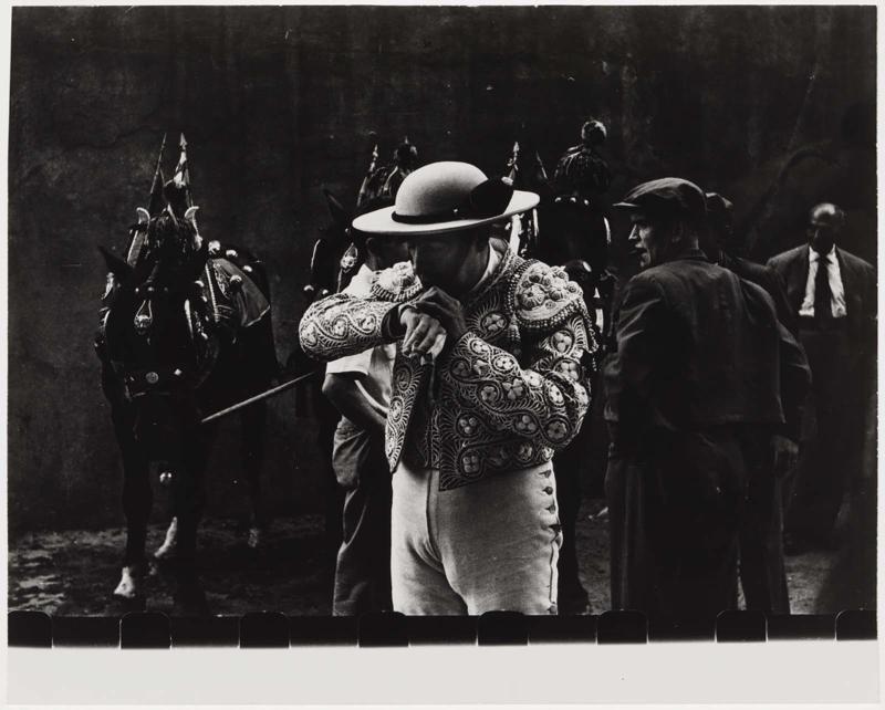 Bullfighter Inspecting his Arm