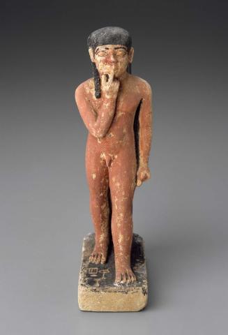 Statuette of Ptahneferti as a young boy