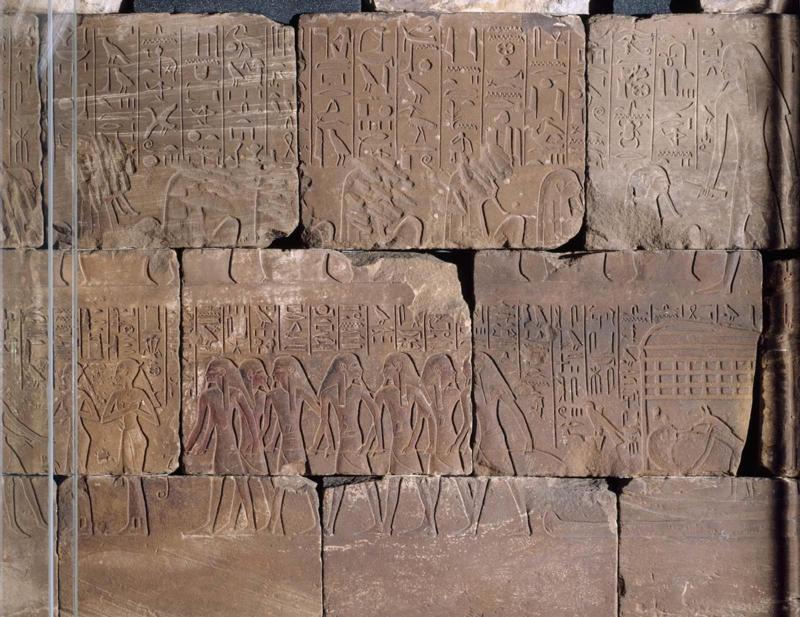 Reliefs from burial chamber of Sobekmose