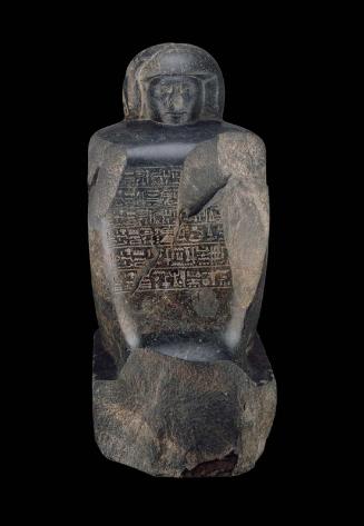 Block statue of Prince Mentuherkhepeshef