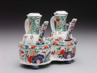 Cruet stand and ewers