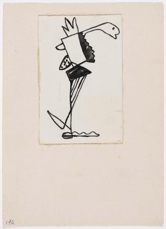 Untitled (Cubistic Figure)