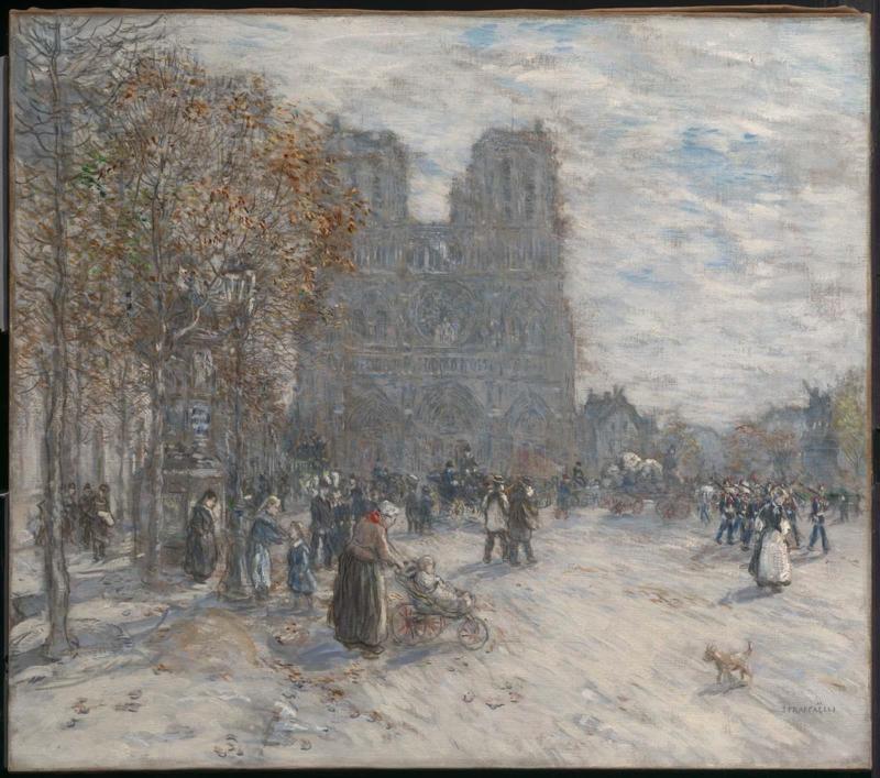 Place du Parvis, Notre Dame, Paris