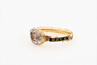 Mourning ring for Rev. J. Osgood
