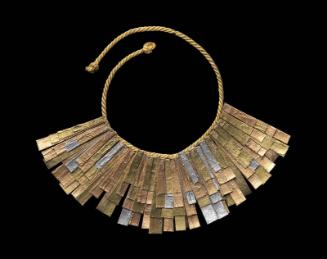 Woman's fringe necklace