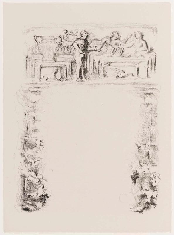Frontispiece for Cuisine (Sonnet to Comus)