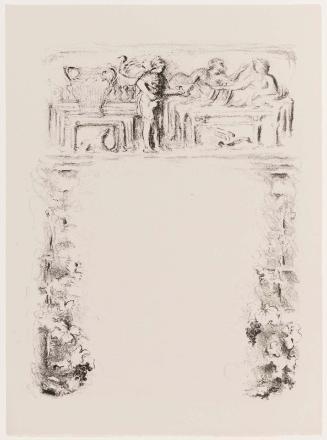 Frontispiece for Cuisine (Sonnet to Comus)