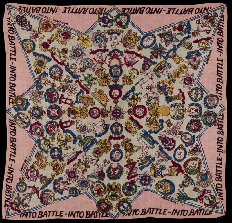 Woman's scarf: Into Battle