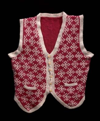 Man's sweater vest