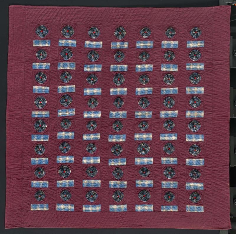 Bulls Eye and Bars Quilt