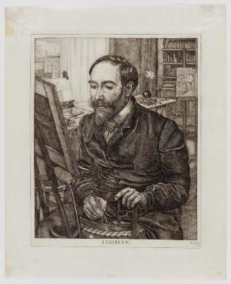 Portrait of Steinlen (1859-1923)