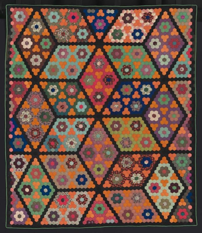 Field of Diamonds quilt