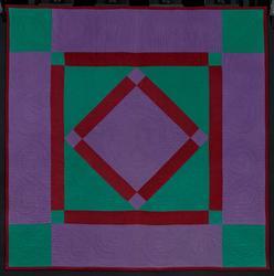 Framed Diamond in a Square Quilt